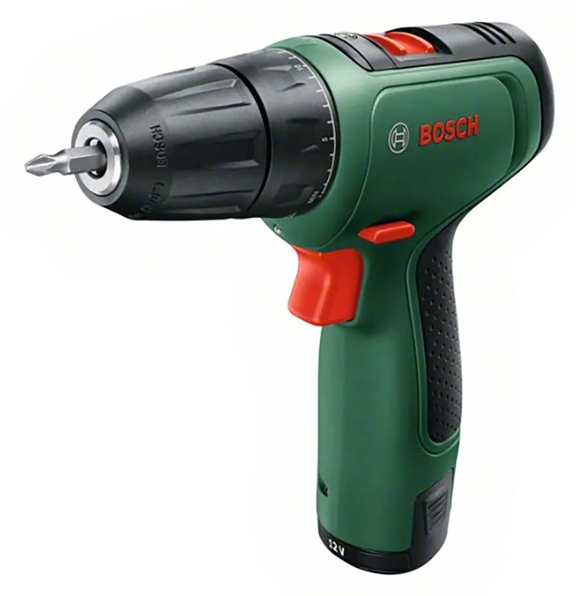 Bosch Home and Garden EasyDrill 1200 2 vitesses-Perceuse-visseuse sans fil 12 V + batterie, + chargeur, + mallette