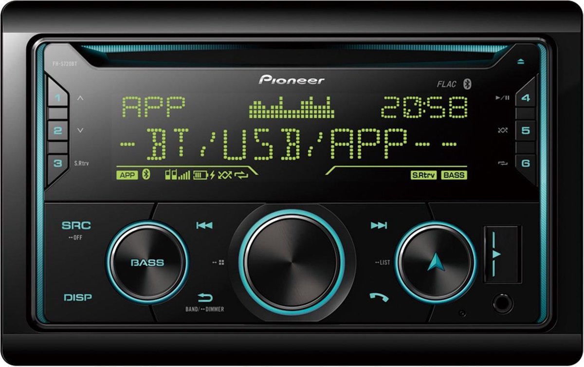 Pioneer FH-S720BT Autoradio 2 DIN