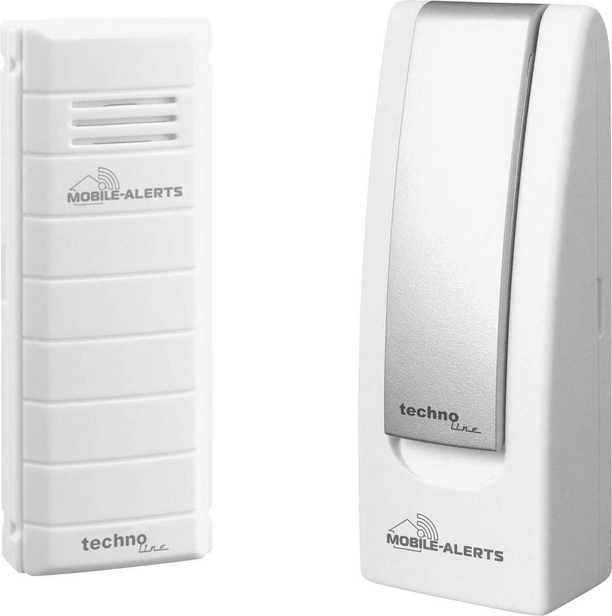 Thermomètre radiopiloté numérique Techno Line Mobile Alerts MA 10001 + Gateway blanc