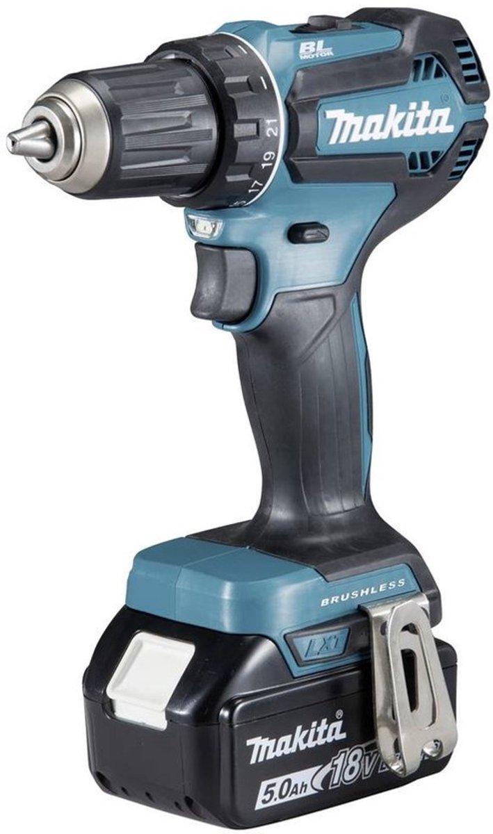 Perceuse-visseuse sans fil Makita DDF485RTJ DDF485RTJ 18 V 5.0 Ah + 2 batteries, + chargeur, + mallette