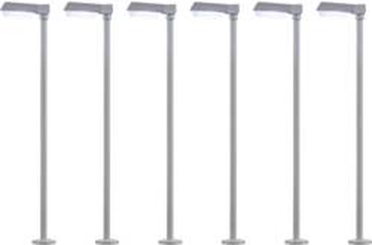 Viessmann Modelltechnik N Réverbère de rue simple modèle fini 64976 6 pc(s)