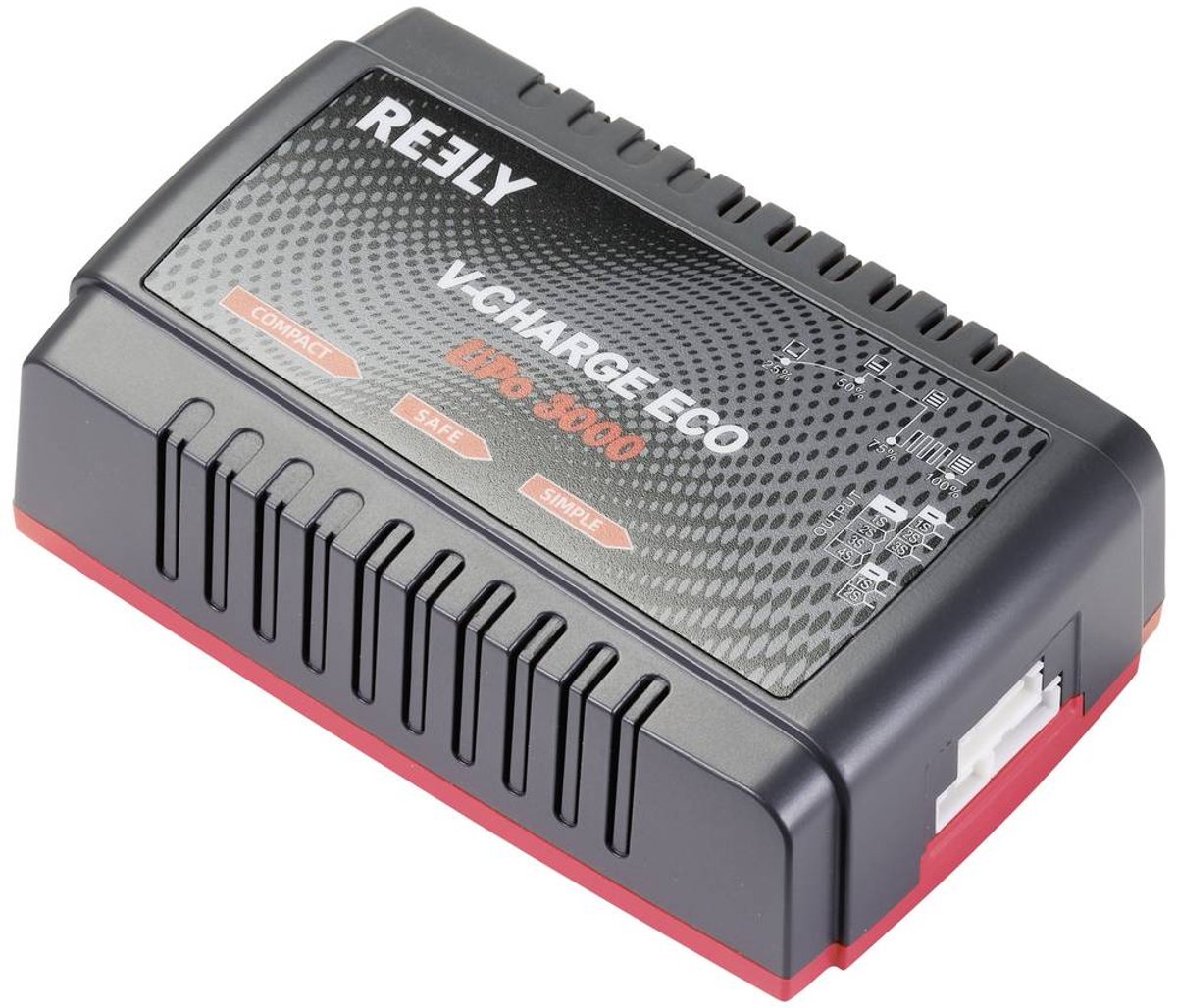 Reely V-CHARGE ECO LiPo 3000 Chargeur de modélisme 230 V 3 A Li-polymère