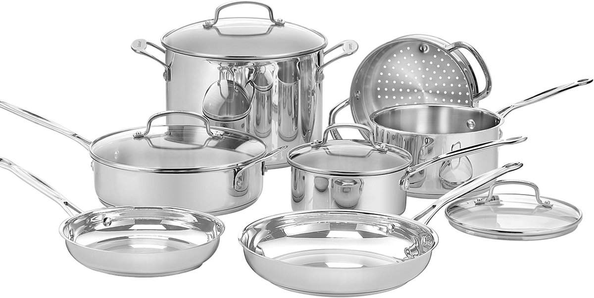 Cuisinart 7711G Set de poêles et faitouts