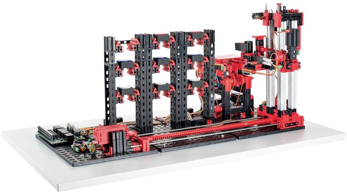 fischertechnik Automatisiertes Hochregallager 24V Modèle de simulation 24 V