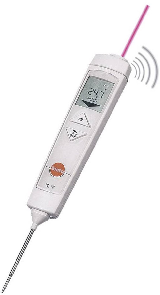testo 826-T4 Thermomètre infrarouge Optique 6:1 -30 - +300 °C mesure par contact