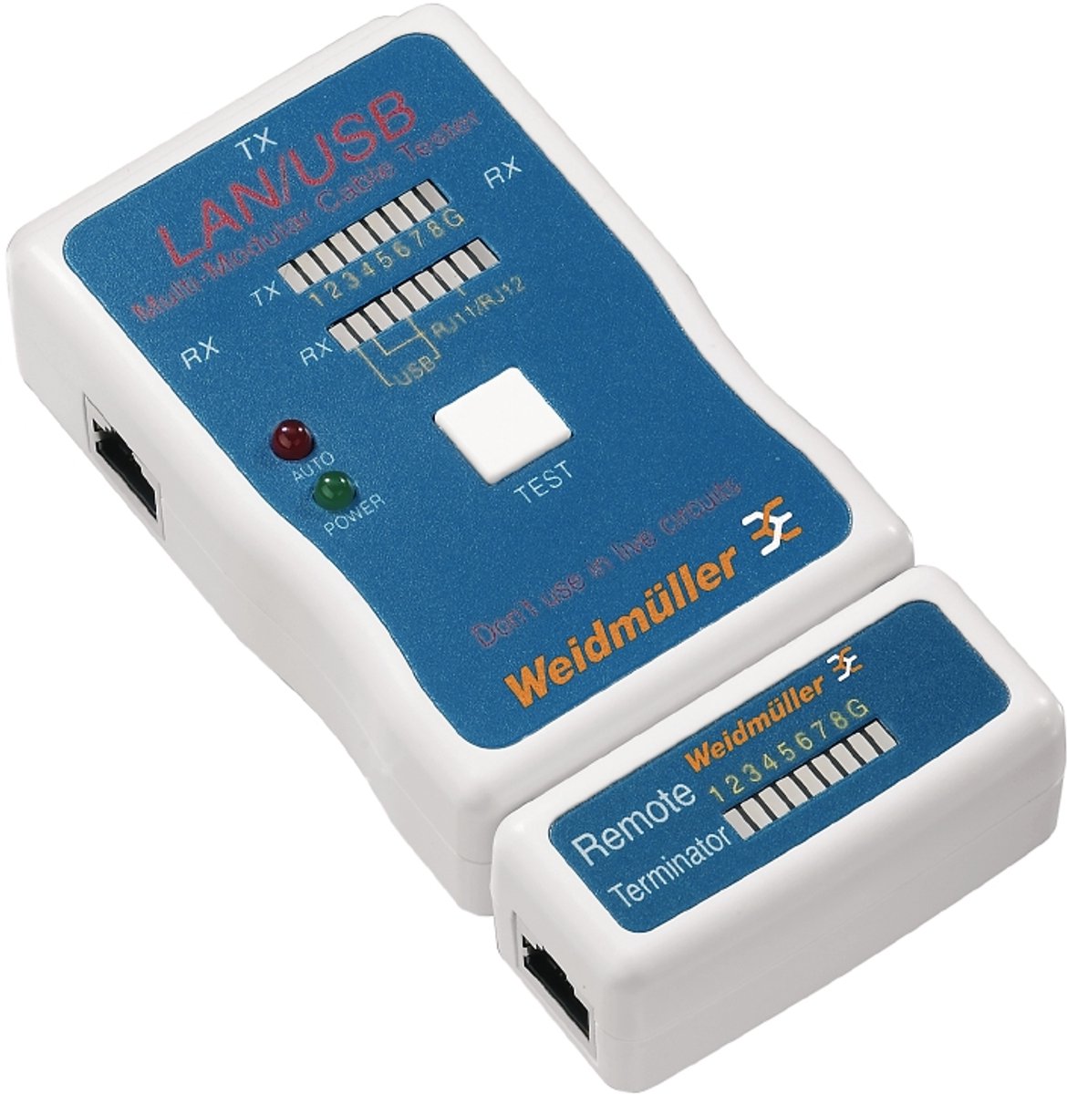 9205400000 Weidmüller LAN USB TESTER réseau Adapté à LAN, port USB