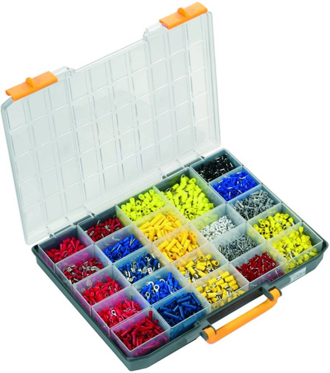Assortiment de cosses à sertir Weidmüller 9202640000 0.50 mm² 6 mm² blanc, gris, rouge, noir, bleu, jaune 4500 pc(s)