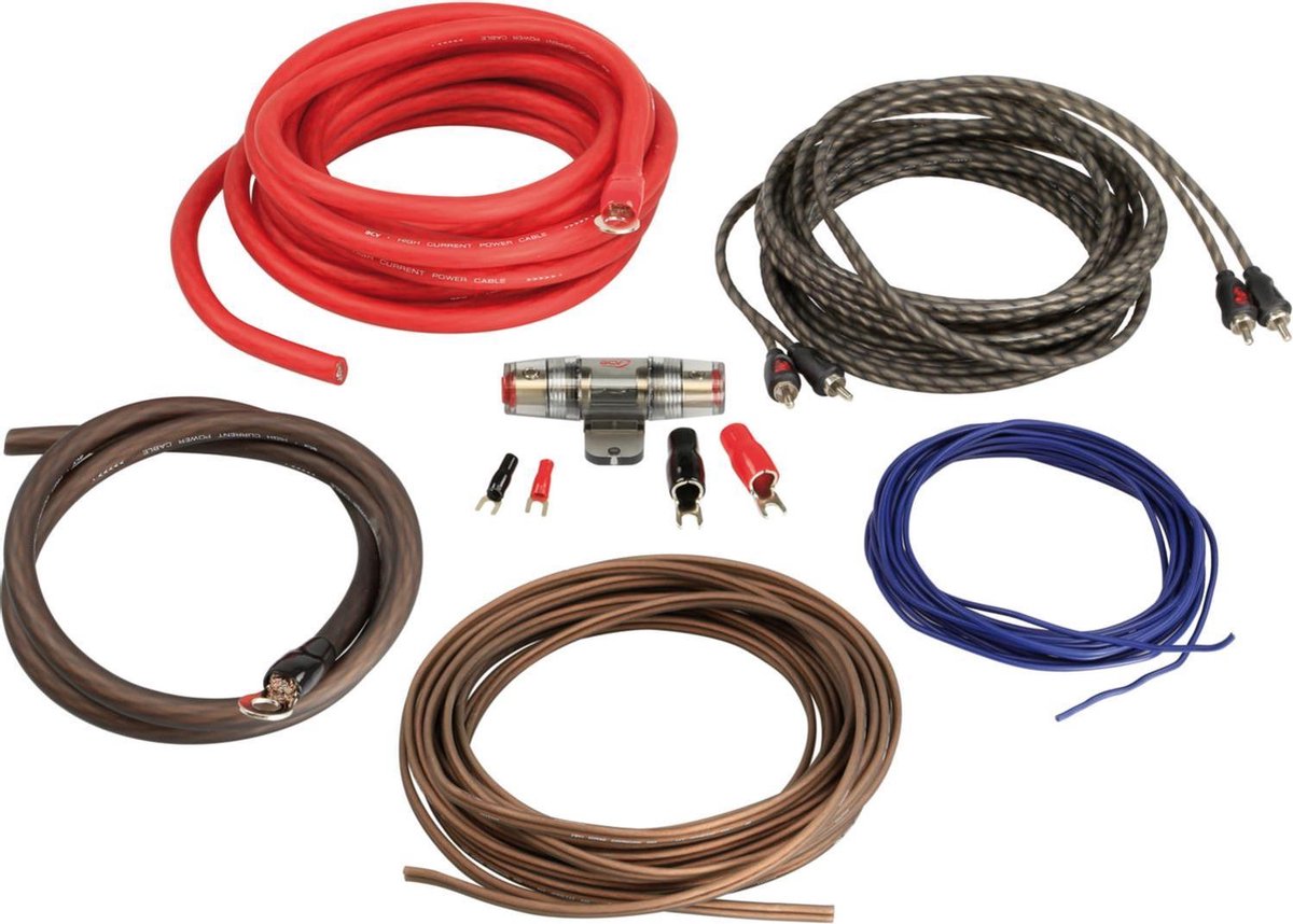 ACV WK-20 Set de connexion pour ampli HiFi auto 20 mm²