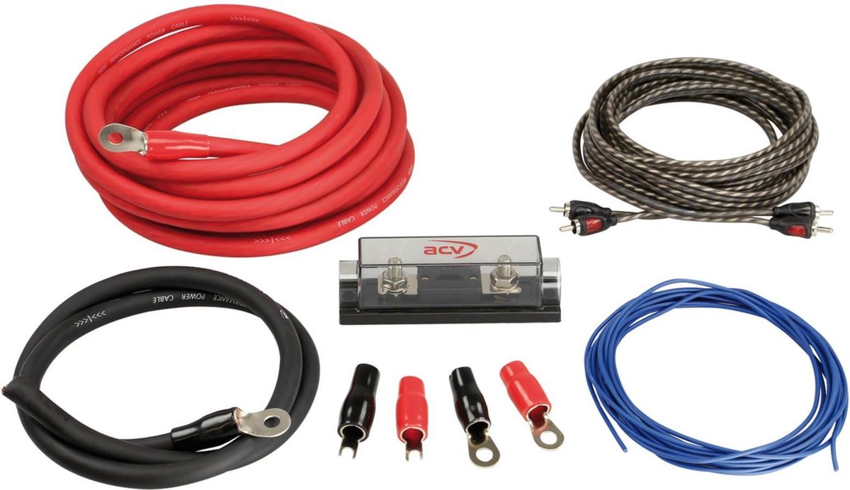 ACV LK-35 Set de connexion pour ampli HiFi auto 35 mm²