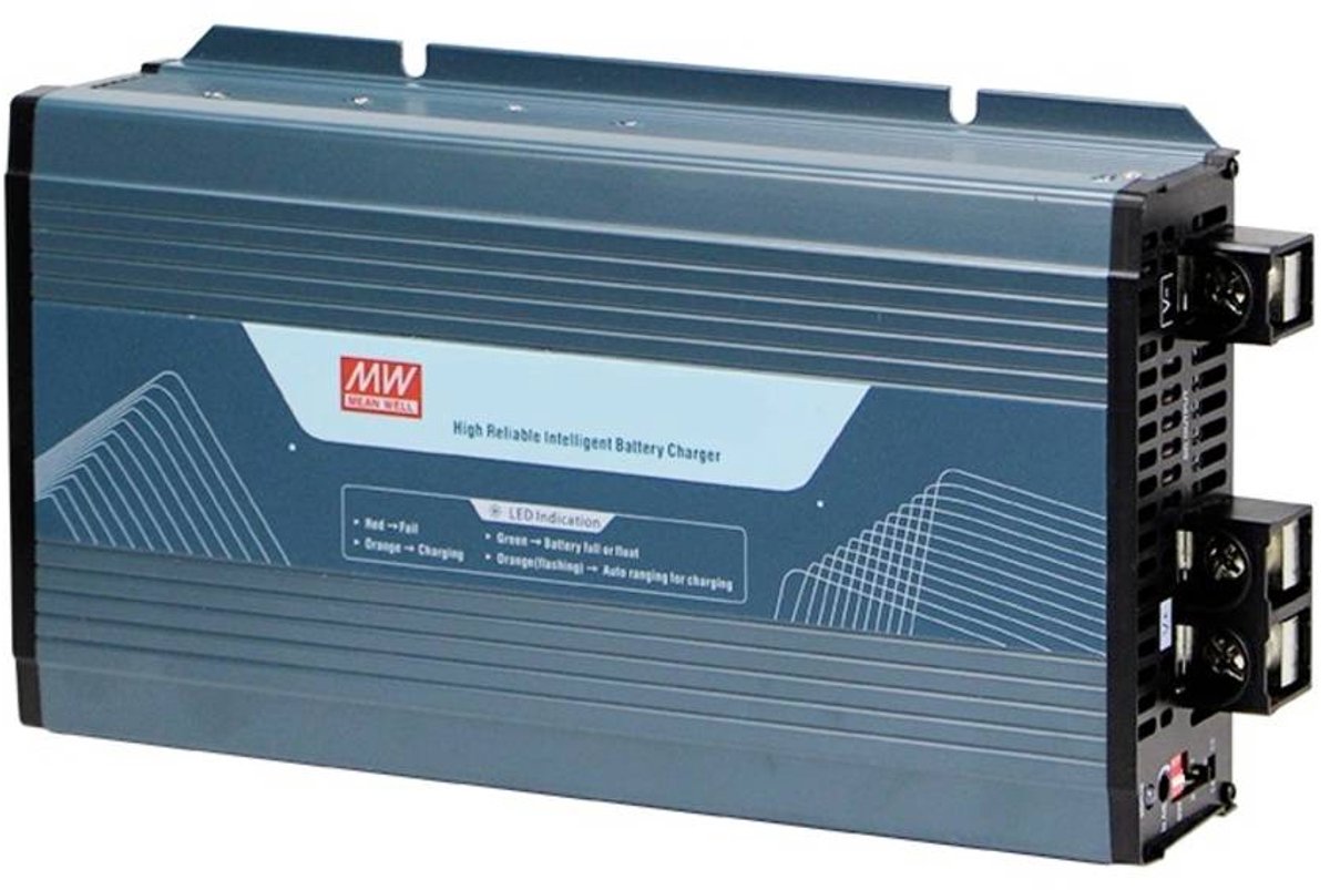 MEAN WELL Chargeur pour batteries au plomb NPB-450-12 12 V Courant de charge (max.) 25 A