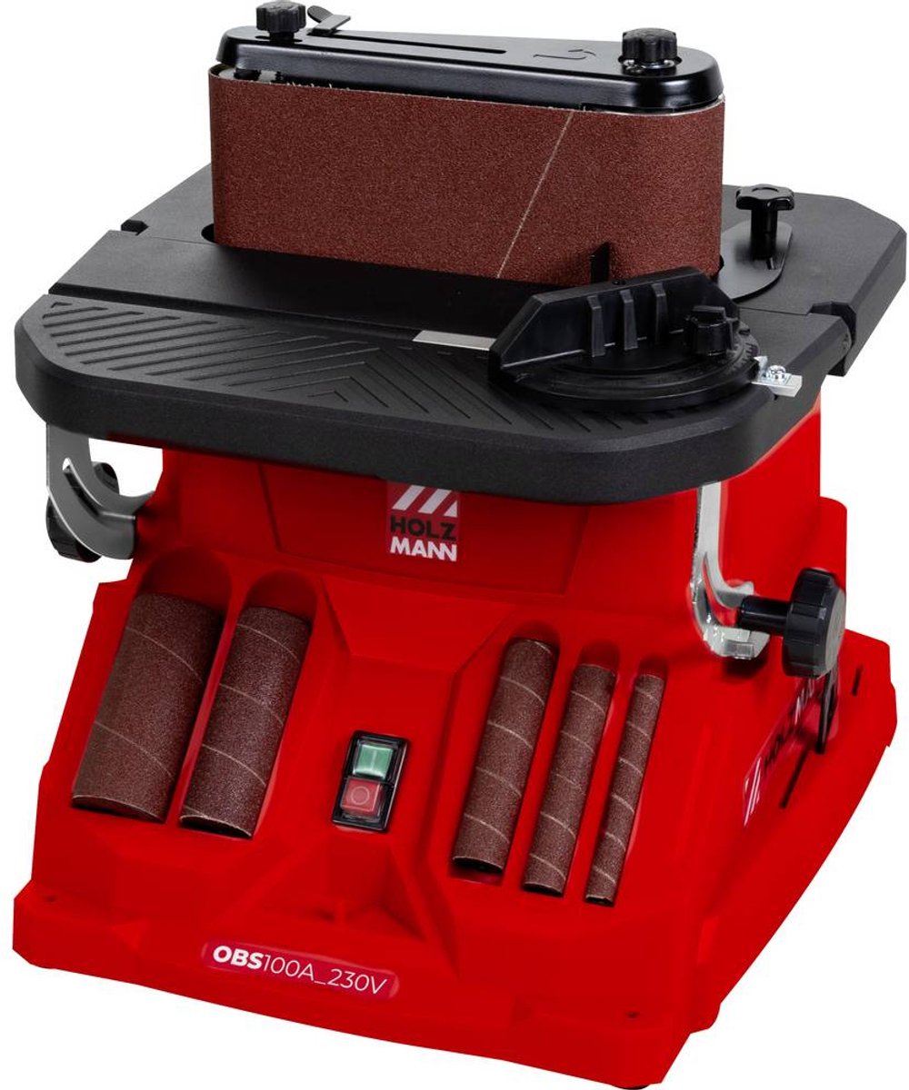 Ponceuse à bande Holzmann Maschinen OBS100A_230V OBS100A_230V 450 W 10 cm