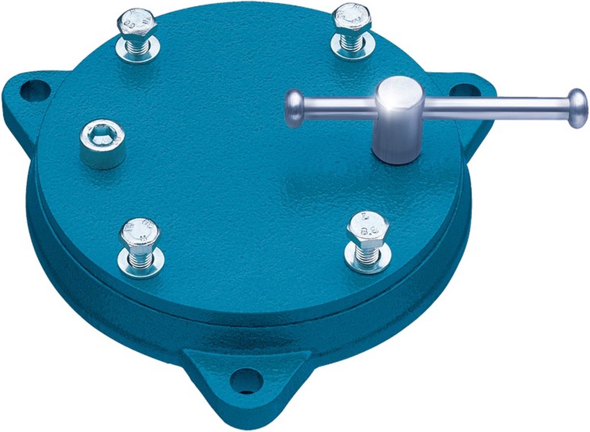 Plateau tournant adapté pour étau à vis Heuer, code article 81 02 74-XX
