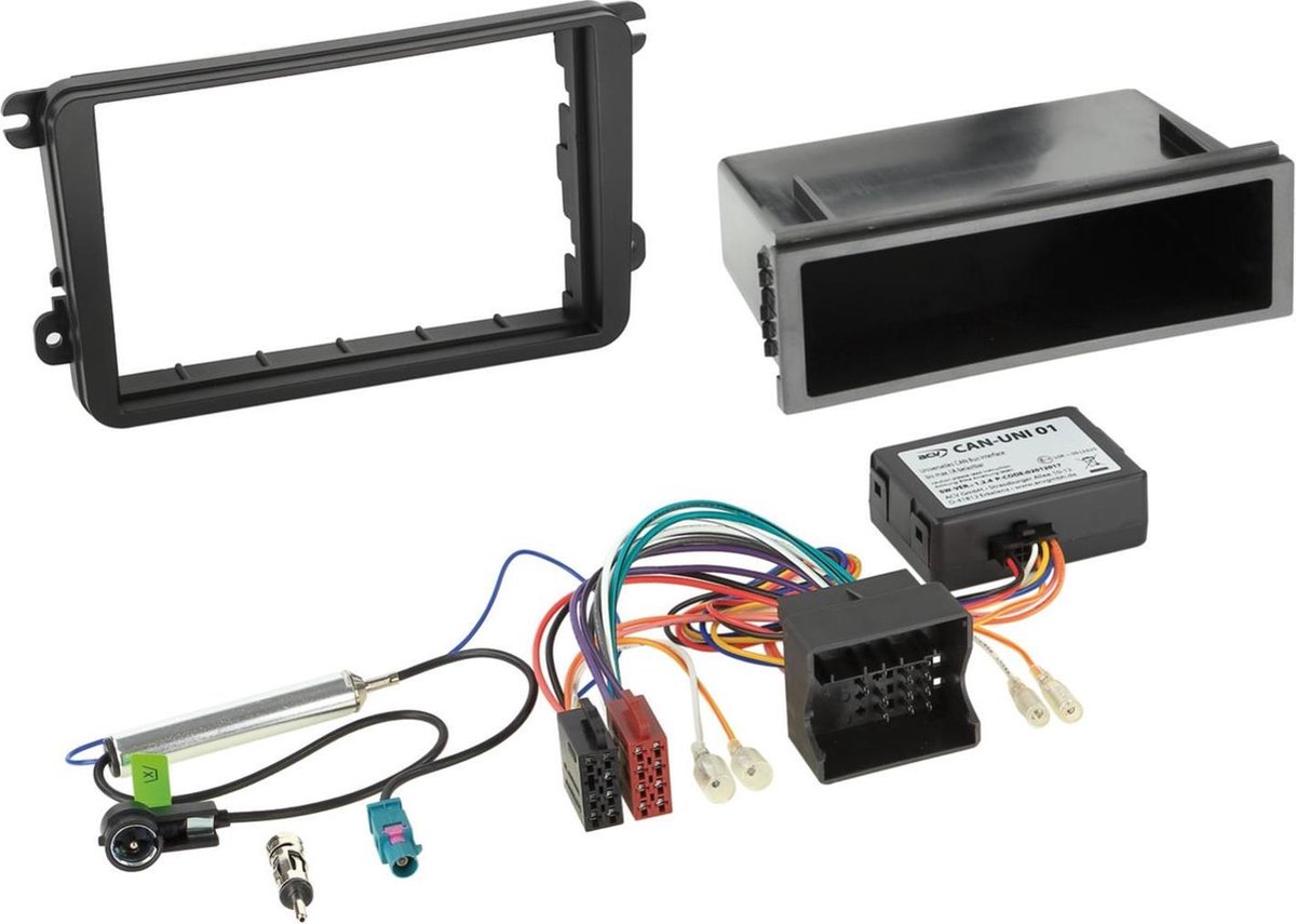 ACV 611320-15-02 Cache autoradio DIN adapté pour (marque automobile): Seat, Skoda, Volkswagen