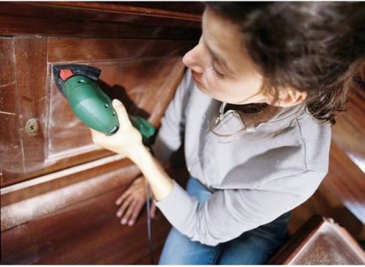 Bosch Home and Garden PDA 180 0603339003 Ponceuse Delta 180 W 92 x 92 x 92 mm