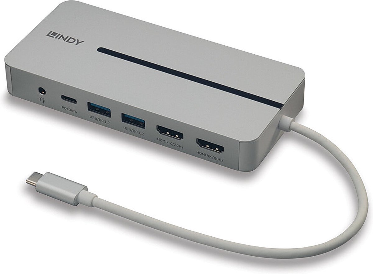 LINDY Station daccueil USB-C® 43360 Convient pour les marques: universel