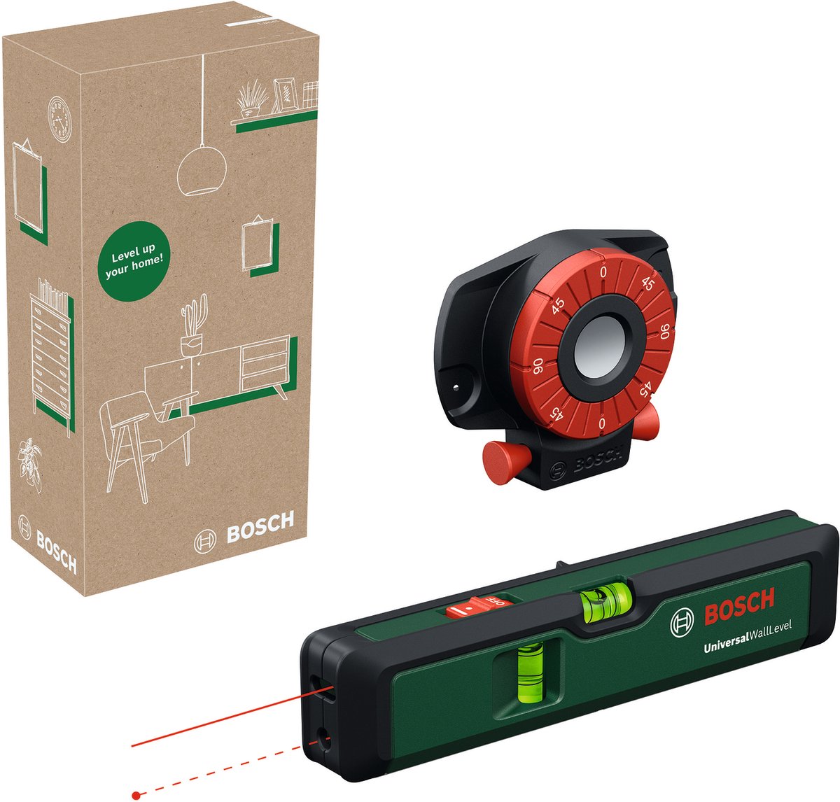 Bosch Home and Garden UniversalWallLevel Lunettes laser Portée (max.): 20 m