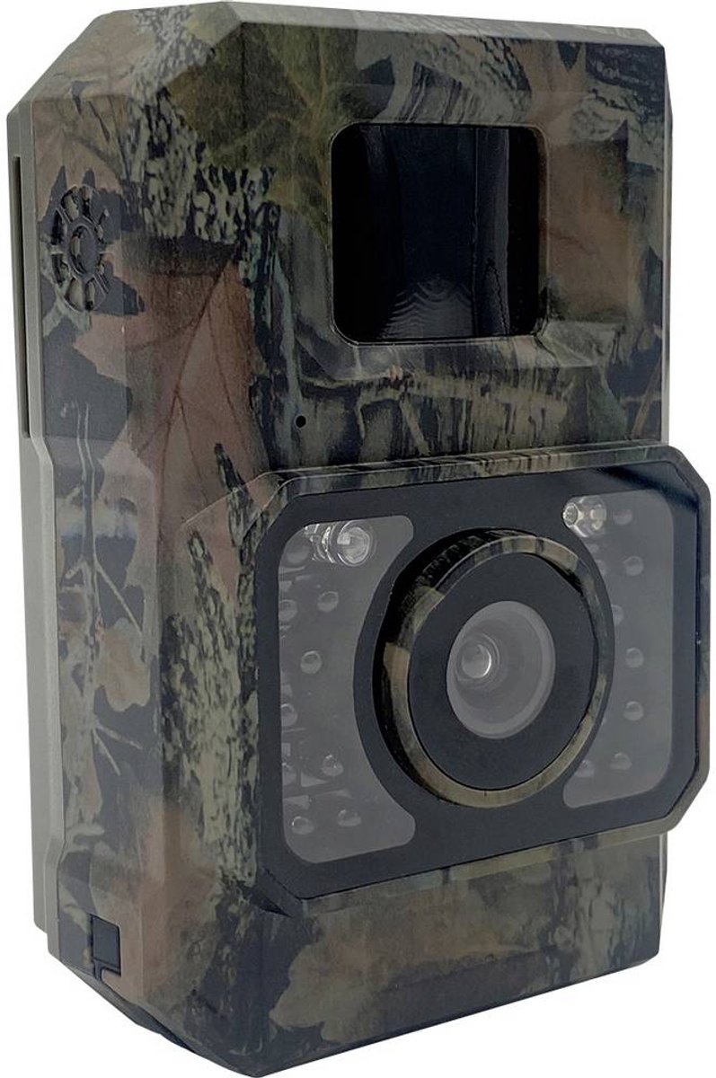 Caméra de chasse Berger & Schröter Mini 48 MP 48 Mill. pixel avec chargeur solaire avec batterie Li-ion marron camouflage , noir