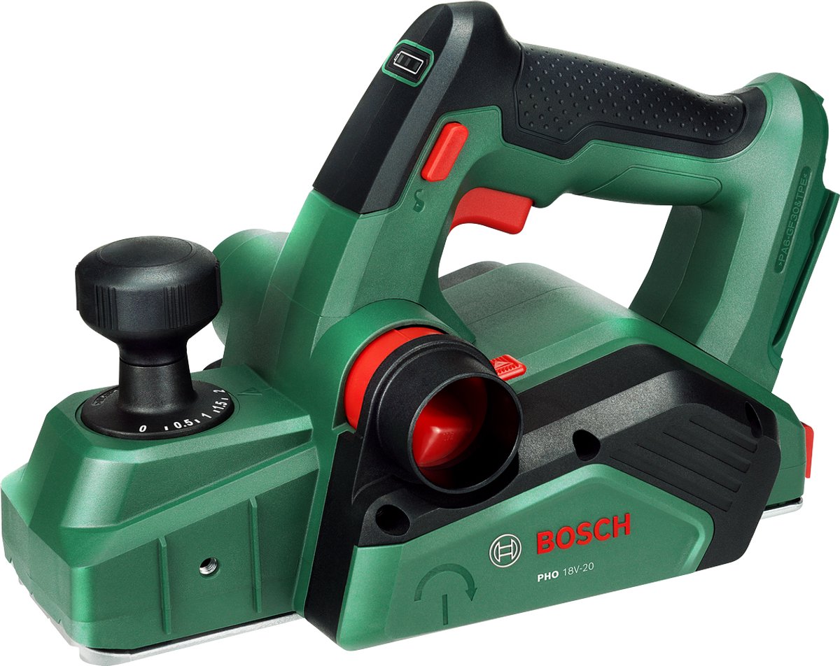 Bosch Home and Garden PHO 18V-20 Rabot sans fil Largeur rabot: 82 mm