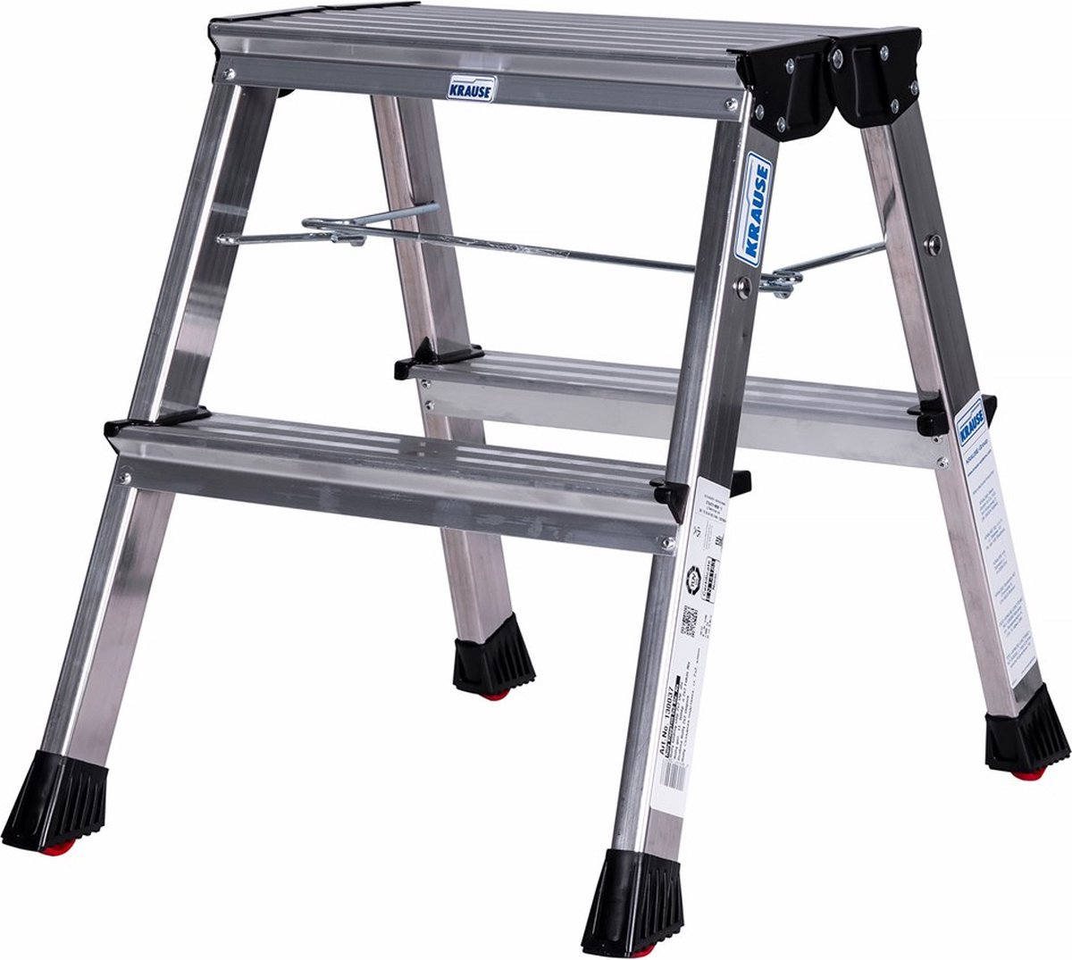 Marche-pieds pliables en aluminium Krause 130037CO Hauteur de travail (max.) (détails) 2.44 m