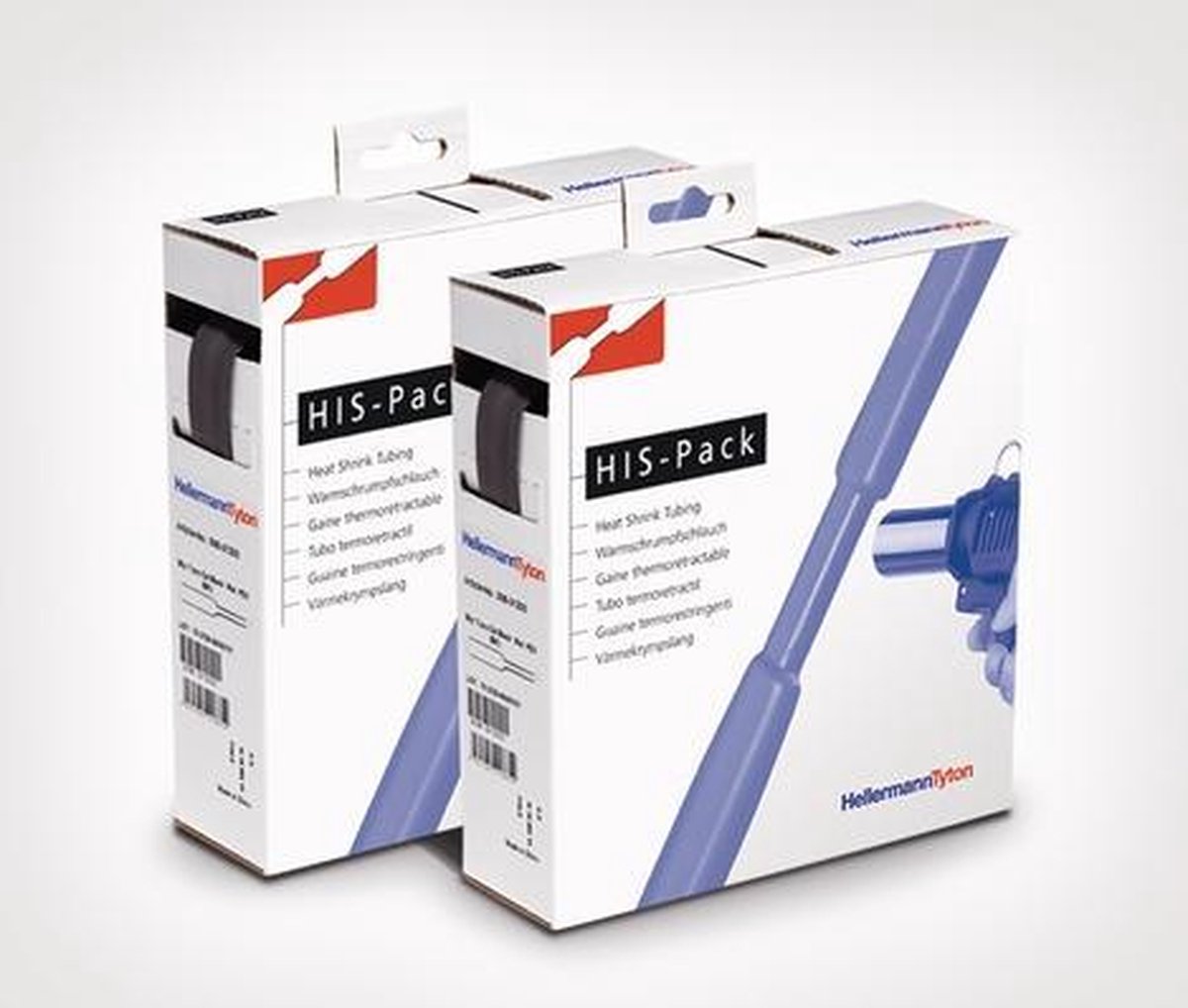 HellermannTyton 300-32540 Gaine thermorétractable sans colle noir 25.40 mm 12.70 mm Taux de retreint:2:1 5 m