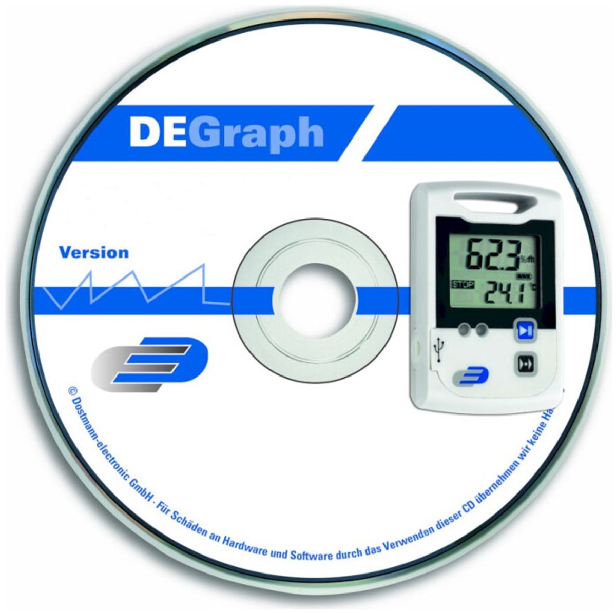Dostmann Electronic 311041 Logiciel de mesure Pour marque (accessoire de lappareil de mesure) Dostmann Electronic Dostmann LOG100, Dostmann LOG110, Dostmann