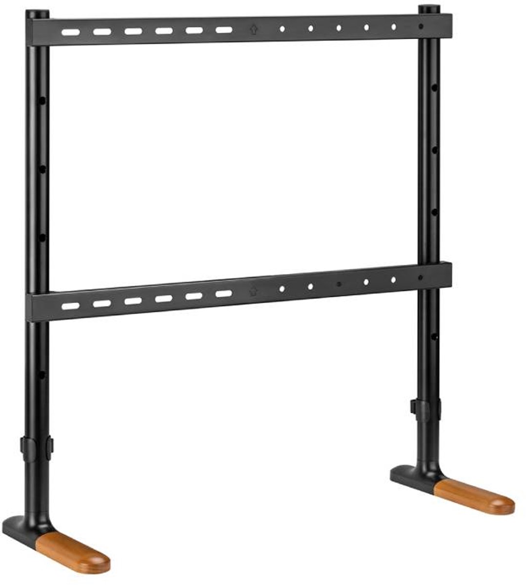 My Wall HT26L Support de téléphone 1 Écran(s) 124,5 cm (49) - 190,5 cm (75) noir, bois rigide, sur pied