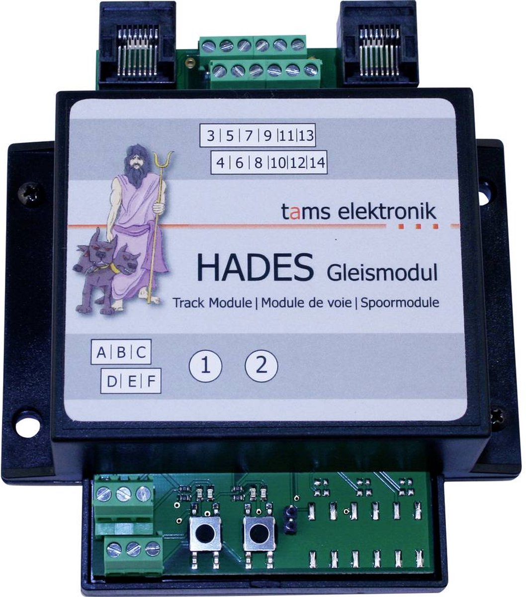TAMS Elektronik 51-04157-01 Commande de la gare souterraine accessoire pour module de voies Hades