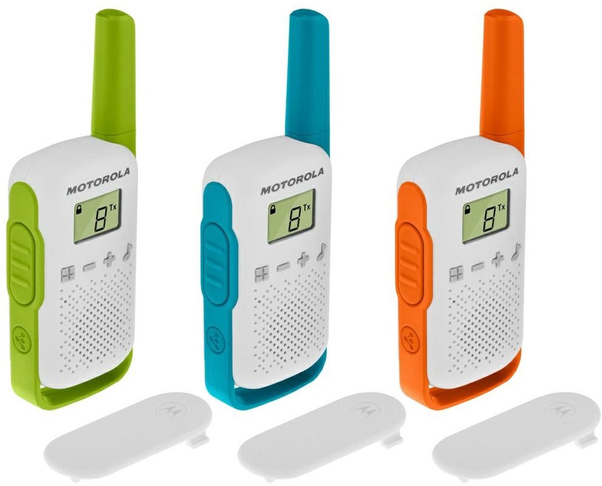 Motorola Solutions T42 TALKABOUT T42 Triple Talkie-walkie PMR jeu de 3