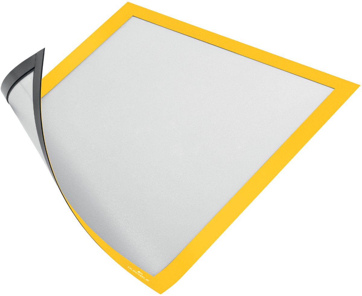 Durable 486905 Cadre dinformation magnétique vert (l x H) 236 mm x 323 mm DIN A4