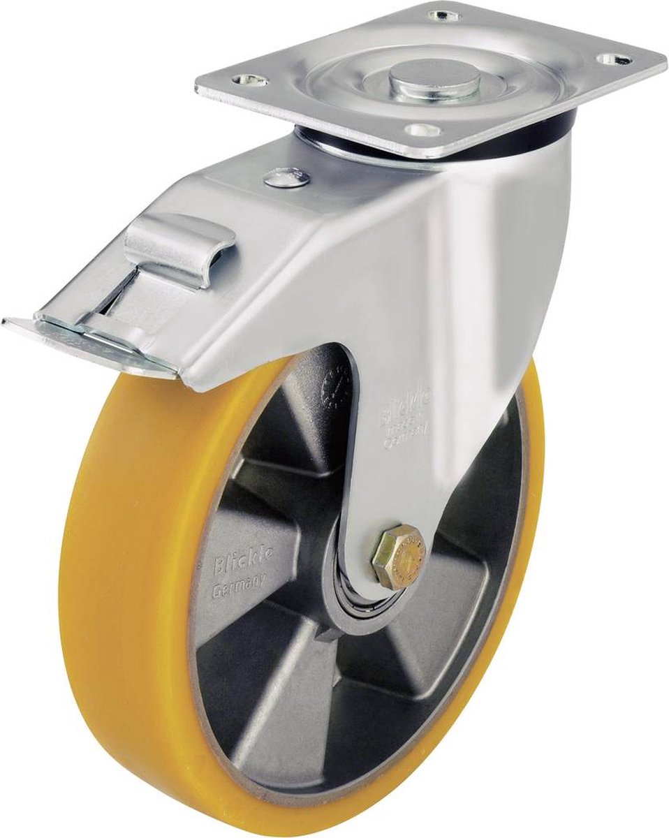 Roulette charge lourde 125mm avec frein Blickle LK-ALTH 125K-1-FI