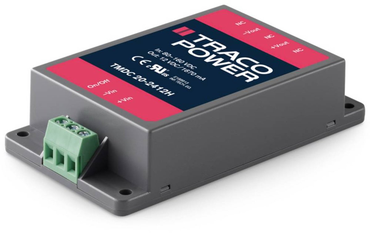TracoPower TMDC 20-7215H Convertisseur CC/CC 830 mA 20 W Nbr. de sorties: 1 x Contenu 1 pc(s)