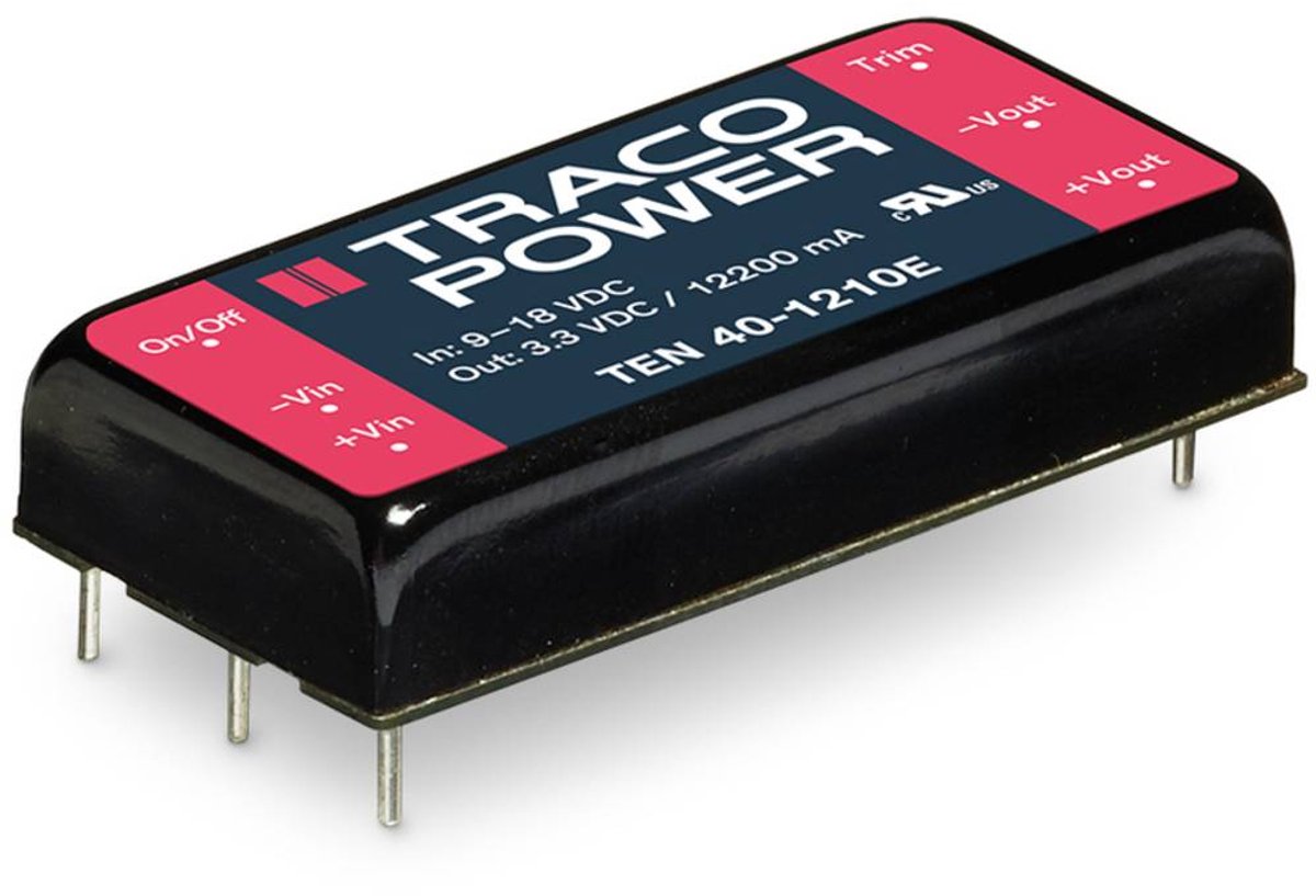 TracoPower TEN 40-2411E Convertisseur CC/CC pour circuits imprimés 8 A 40 W Nbr. de sorties: 1 x Contenu 1 pc(s)