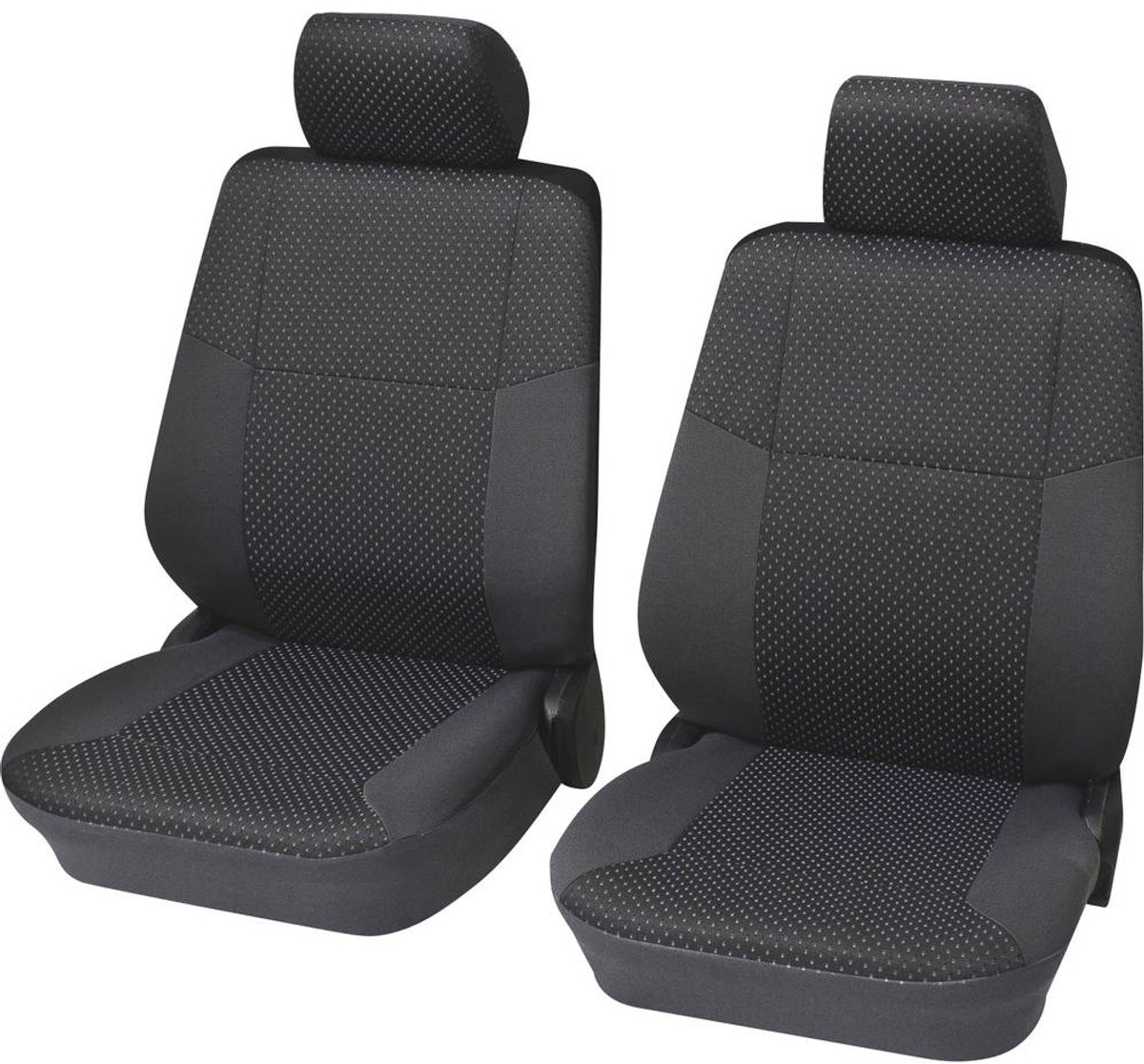 HP Autozubehör 22400 Schonbezug Malta 4tlg. grau Housse de siège polyester gris siège conducteur, siège passager