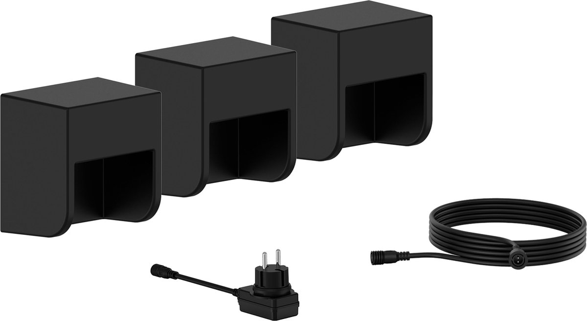 Philips LED 8720169269439 Grits GardenLink Plafonnier à spot LED LED LED intégrée 4.5 W noir