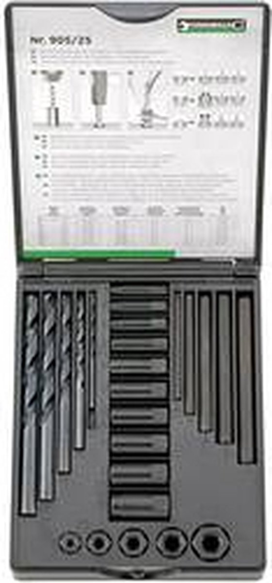 Stahlwille 96713025 Kit de réparation pour filetages 25 pièces