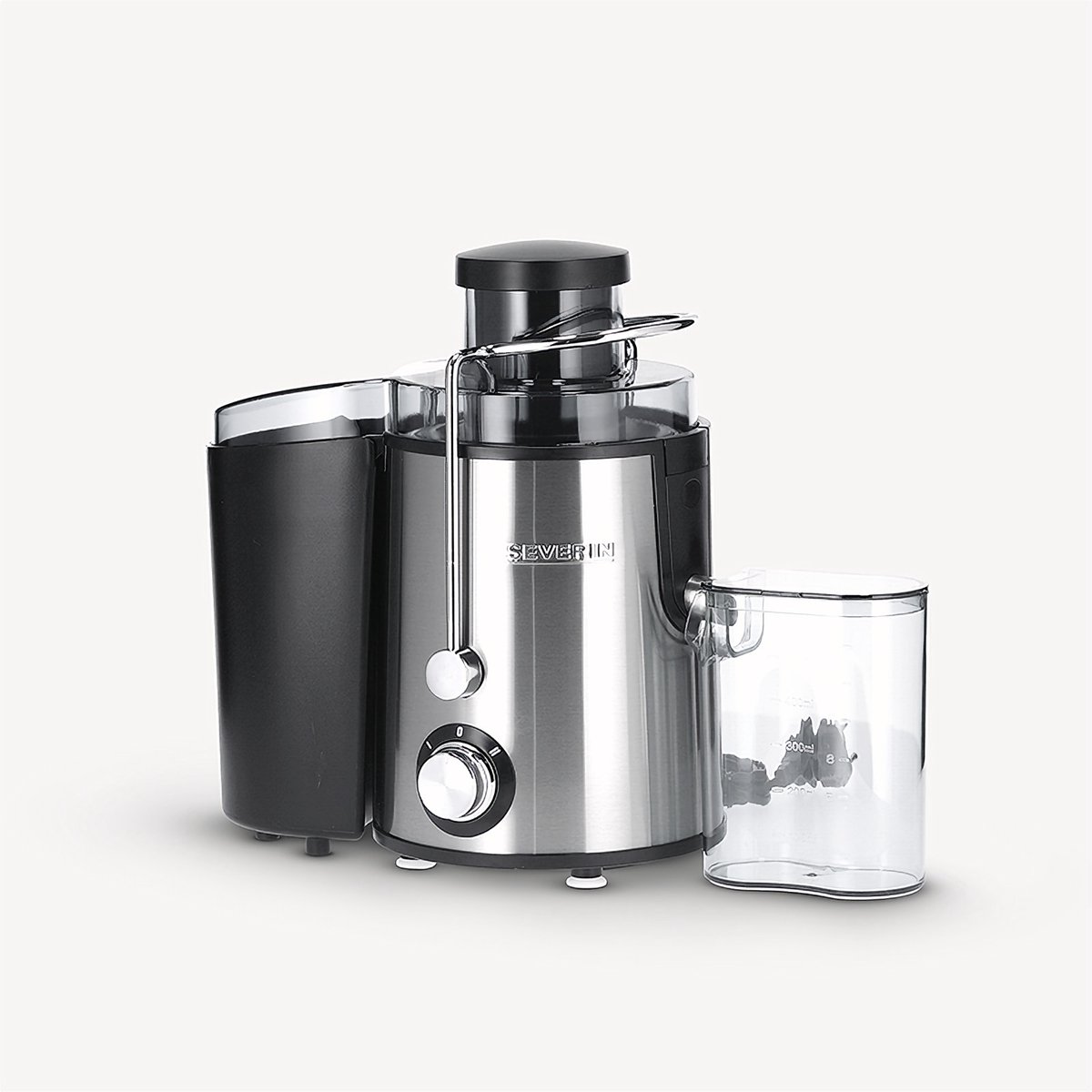 Severin Extracteur de jus ES 3566 400 W acier inoxydable, noir