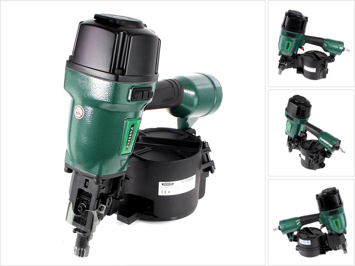 Prebena 7F-CNW90-S01 Pistolet à clous pneumatique 8 bar