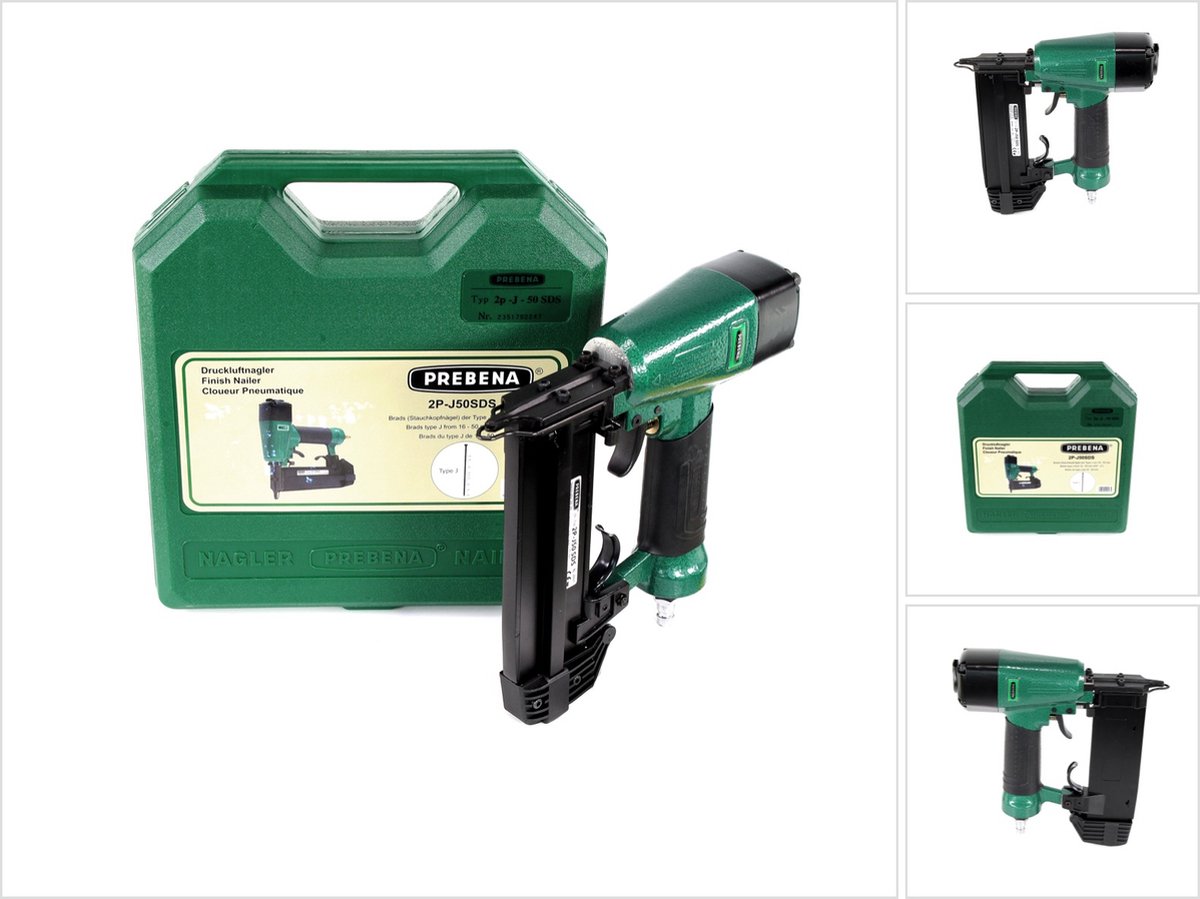 Prebena 2P-J50SDS Pistolet à clous pneumatique 7 bar