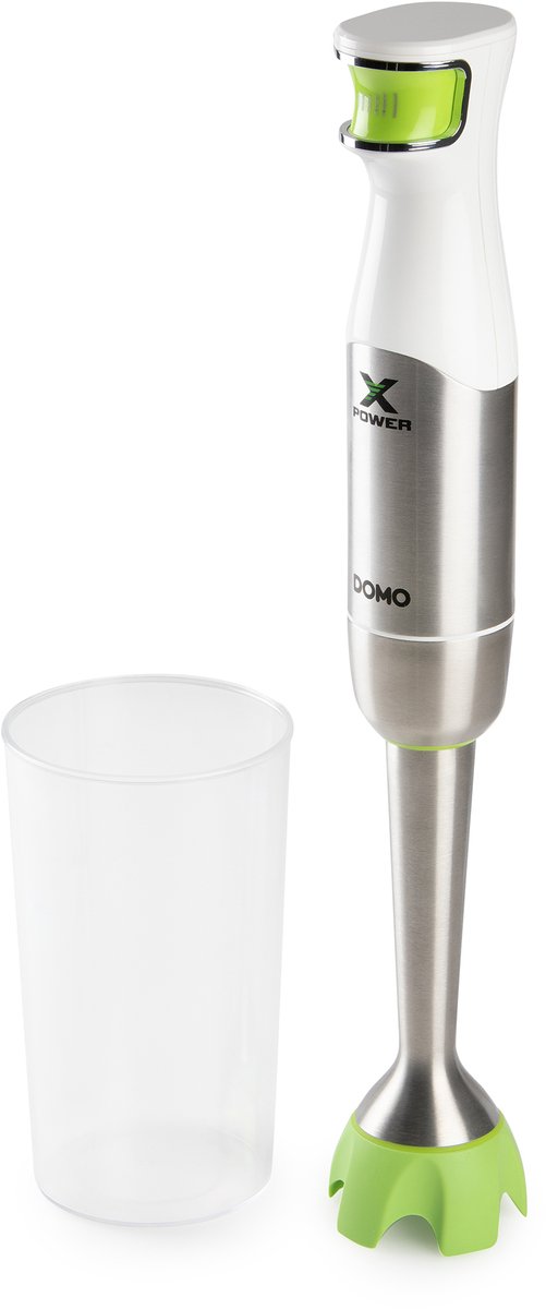 DOMO DO9298M Mixeur plongeant 1200 W blanc, vert, argent