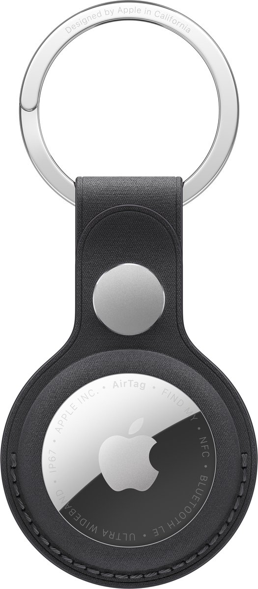 Apple AirTag FineWoven Key Ring Porte-clés AirTag noir