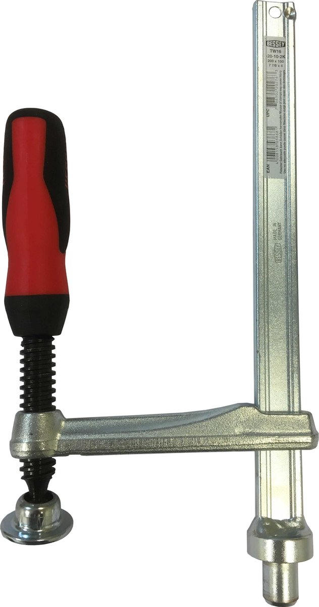 Elément de serrage pour tables de soudage TW16-2K Bessey TW16-20-10-2K Envergure max.:200 mm