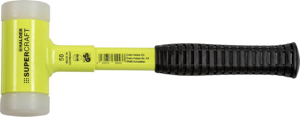 Halder SUPERCRAFT 3377.150 Marteau à métal Manche ergonomique, dur 1150 g 315 mm 1 pc(s)
