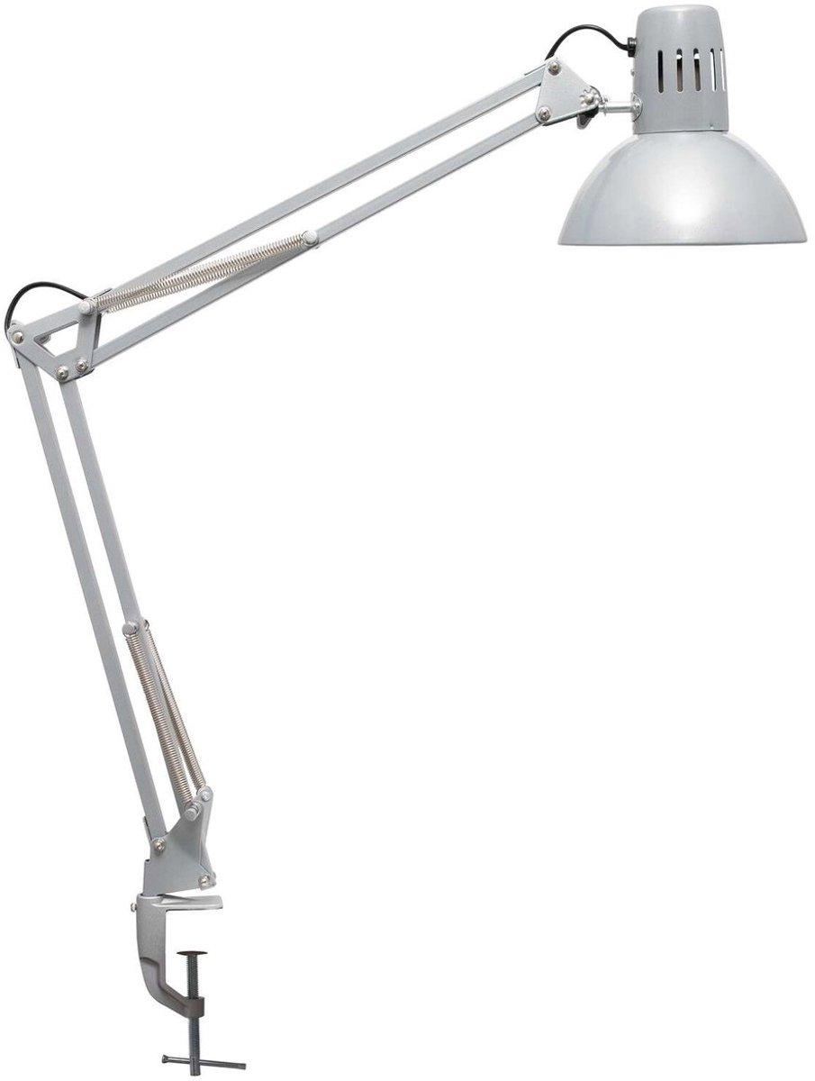 Spot à pince 1x E27 sans ampoule Maul MAULstudy 8230595 argent 1 pc(s)