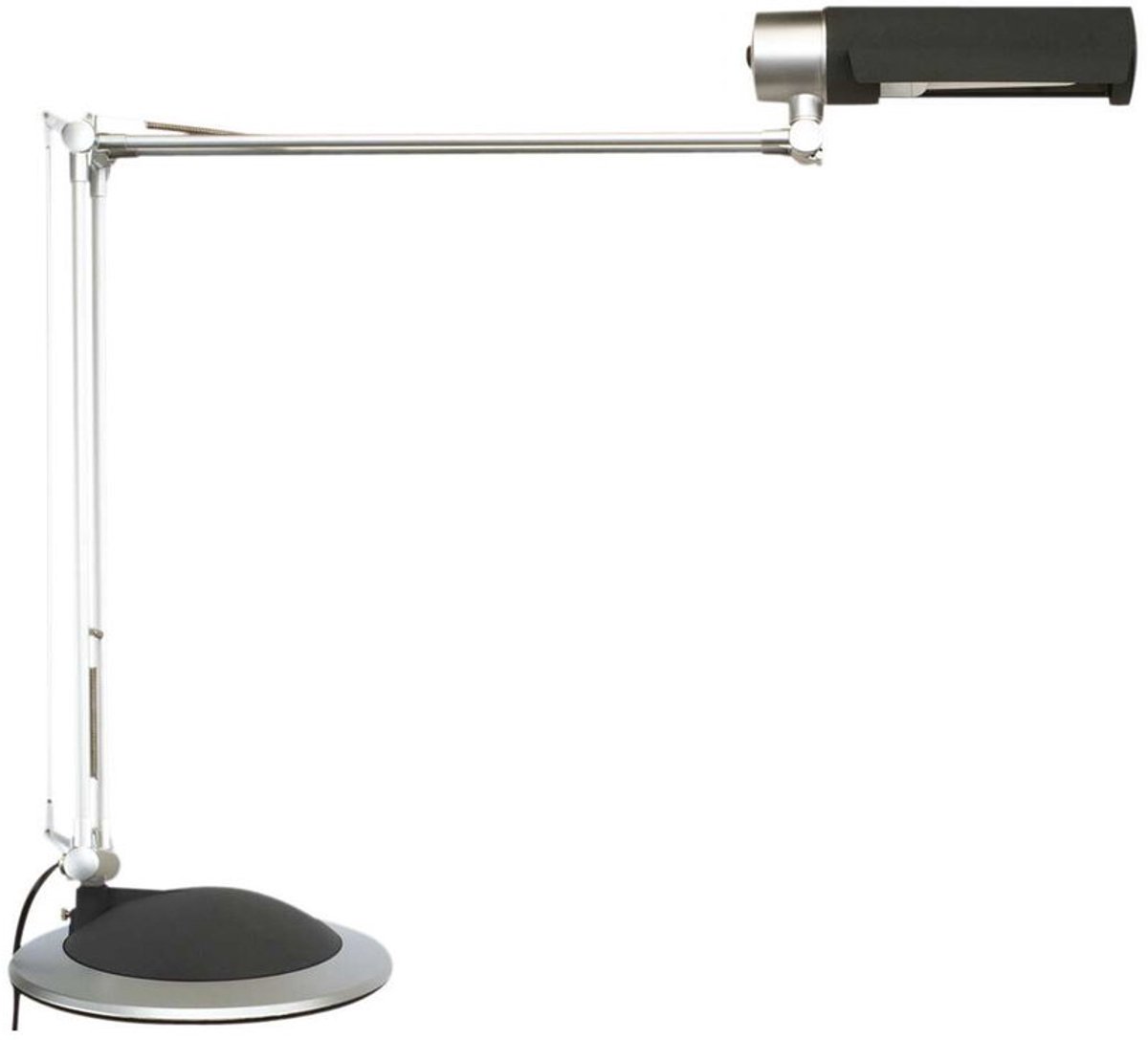 Lampe de bureau Maul MAULoffice 20 W pivotable argent, noir