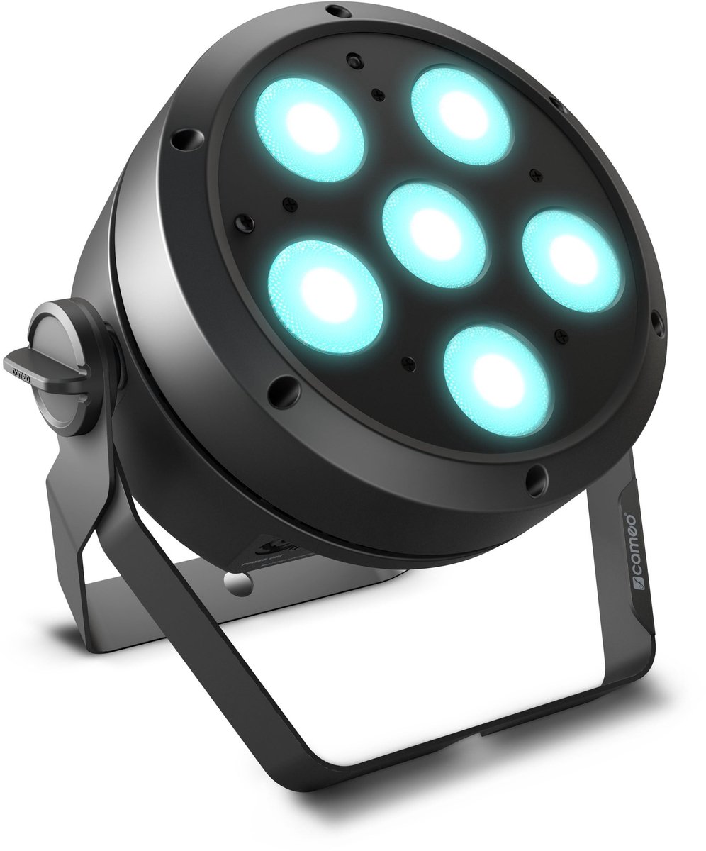 Cameo ROOT PAR 6 Projecteur PAR LED Nombre de LED (détails): 6 12 W noir