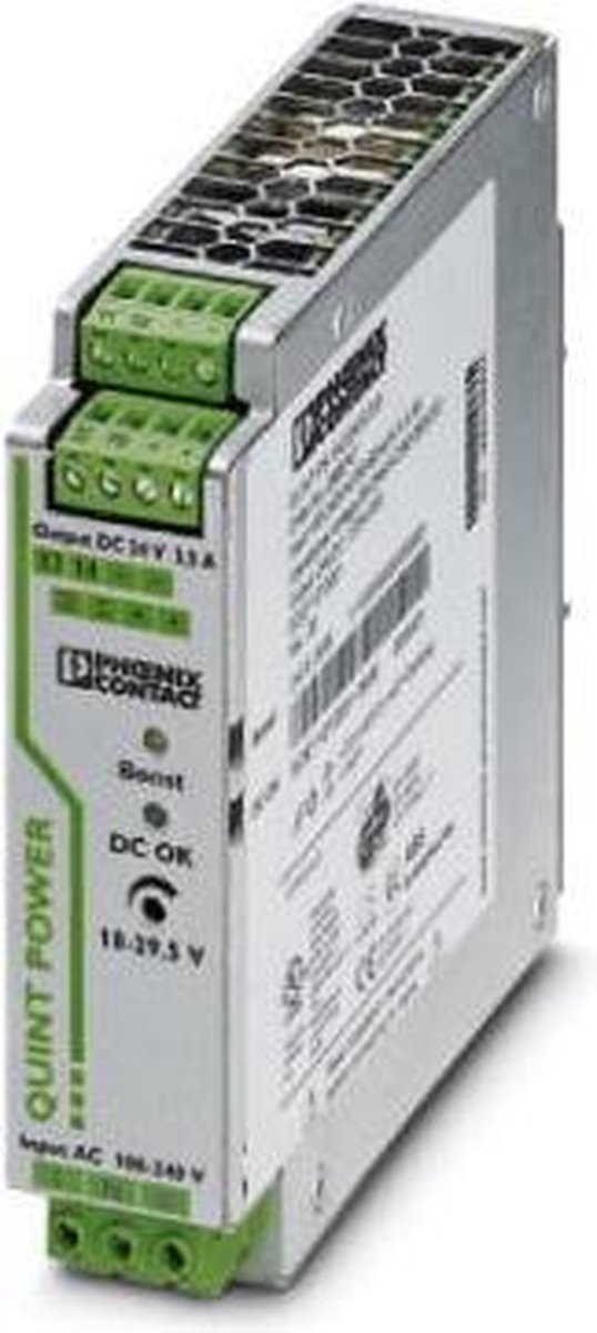 Alimentation rail DIN Phoenix Contact QUINT-PS/1AC/24DC/3,5 29.5 V/DC 3.5 A 84 W 1 x