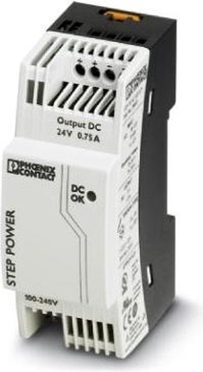 Alimentation rail DIN Phoenix Contact STEP-PS/1AC/24DC/0.75 2868635 24 V/DC 0.83 A 18 W 1 x 1 pc(s)