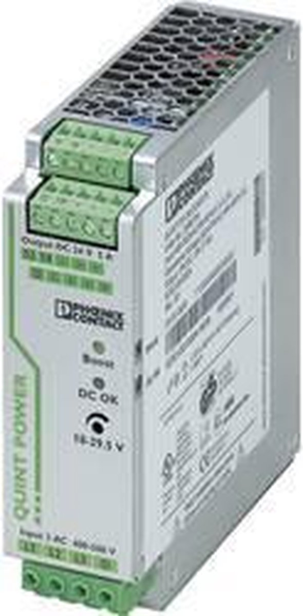 Alimentation rail DIN Phoenix Contact QUINT-PS/3AC/24DC/5 29.5 V/DC 5 A 120 W 1 x