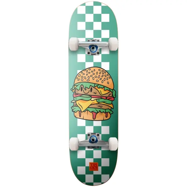 Skate Completo Tricks Happy Meat Midi (8.25" - Verde)