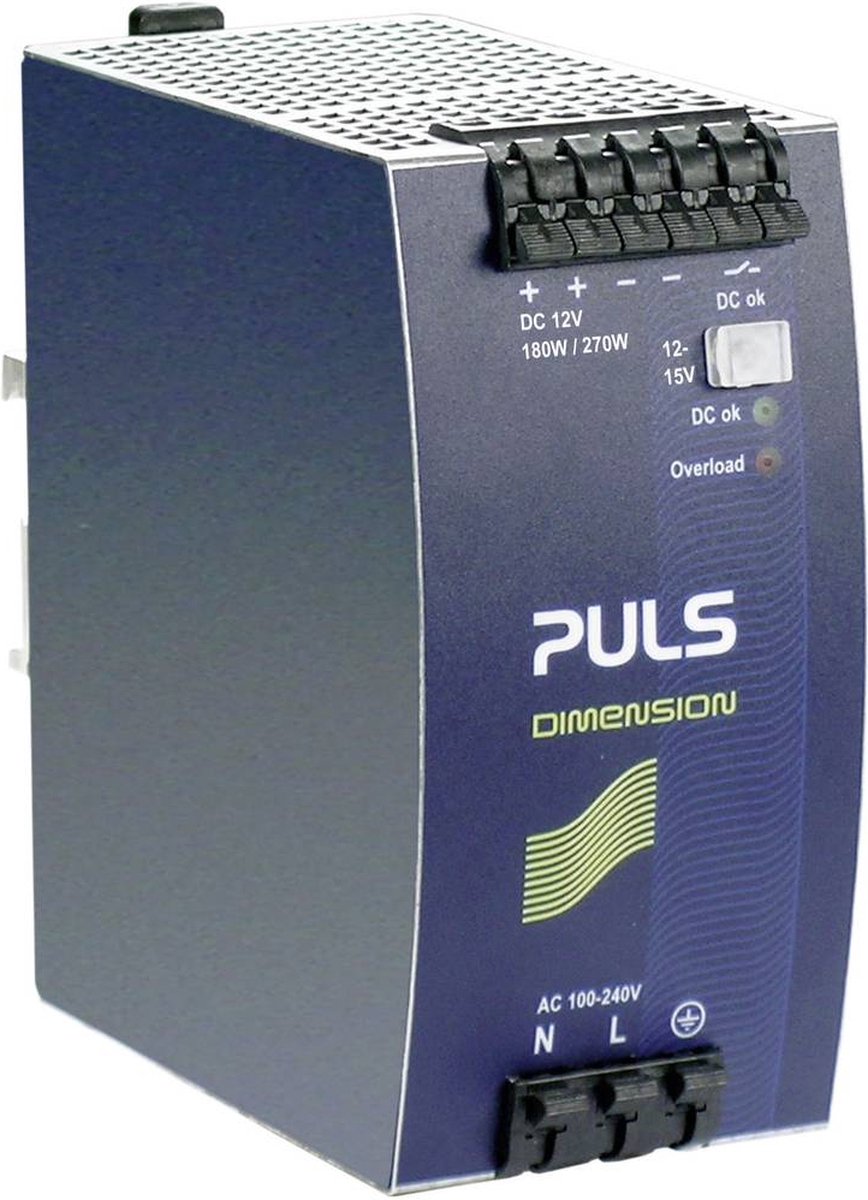 Alimentation rail DIN PULS DIMENSION QS10.121 15 V/DC 15 A 180 W 1 x